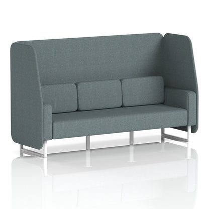 Brixworth Open Booth in Single Tone - 3 Seater