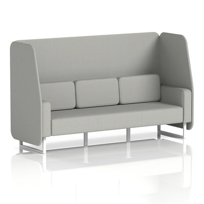 Brixworth Open Booth in Single Tone - 3 Seater
