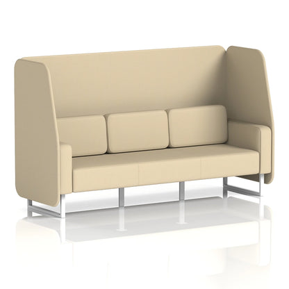 Brixworth Open Booth in Single Tone - 3 Seater