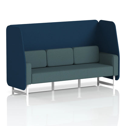 Brixworth Open Booth in Two Tone - 3 Seater
