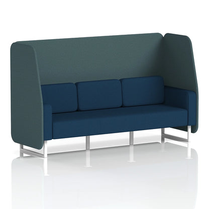 Brixworth Open Booth in Two Tone - 3 Seater