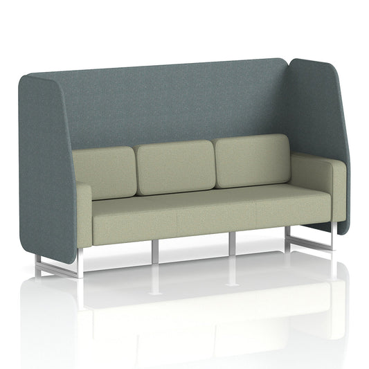 Brixworth Open Booth in Two Tone - 3 Seater