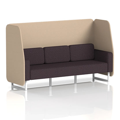 Brixworth Open Booth in Two Tone - 3 Seater