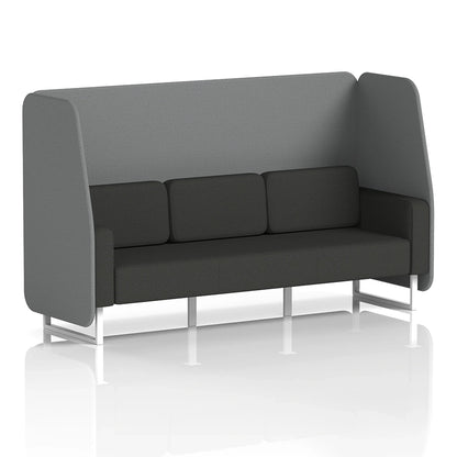 Brixworth Open Booth in Two Tone - 3 Seater