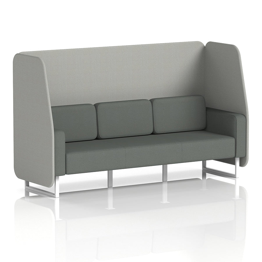 Brixworth Open Booth in Two Tone - 3 Seater