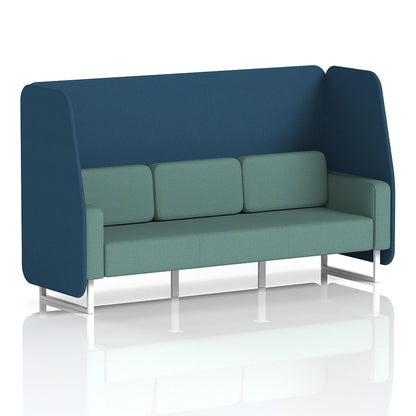 Brixworth Open Booth in Two Tone - 3 Seater