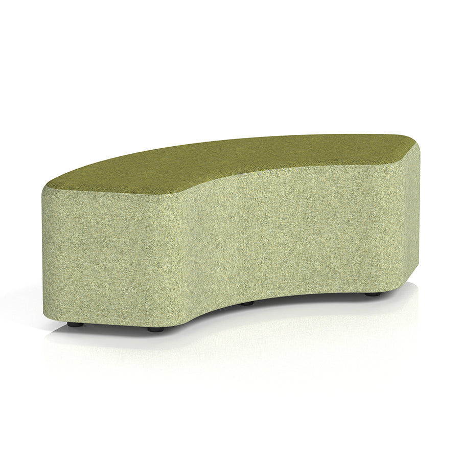 Harlestone Curved Stool in Two Tone - 90 or 180 degree curves