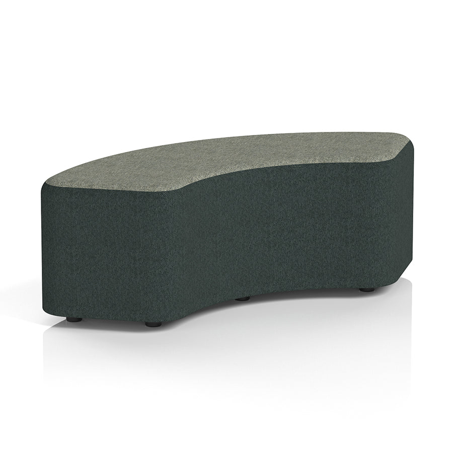 Harlestone Curved Stool in Two Tone - 90 or 180 degree curves