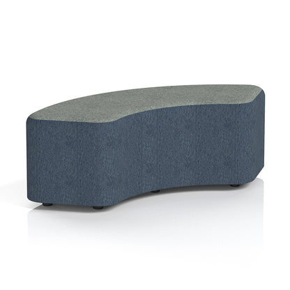 Harlestone Curved Stool in Two Tone - 90 or 180 degree curves