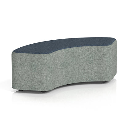 Harlestone Curved Stool in Two Tone - 90 or 180 degree curves