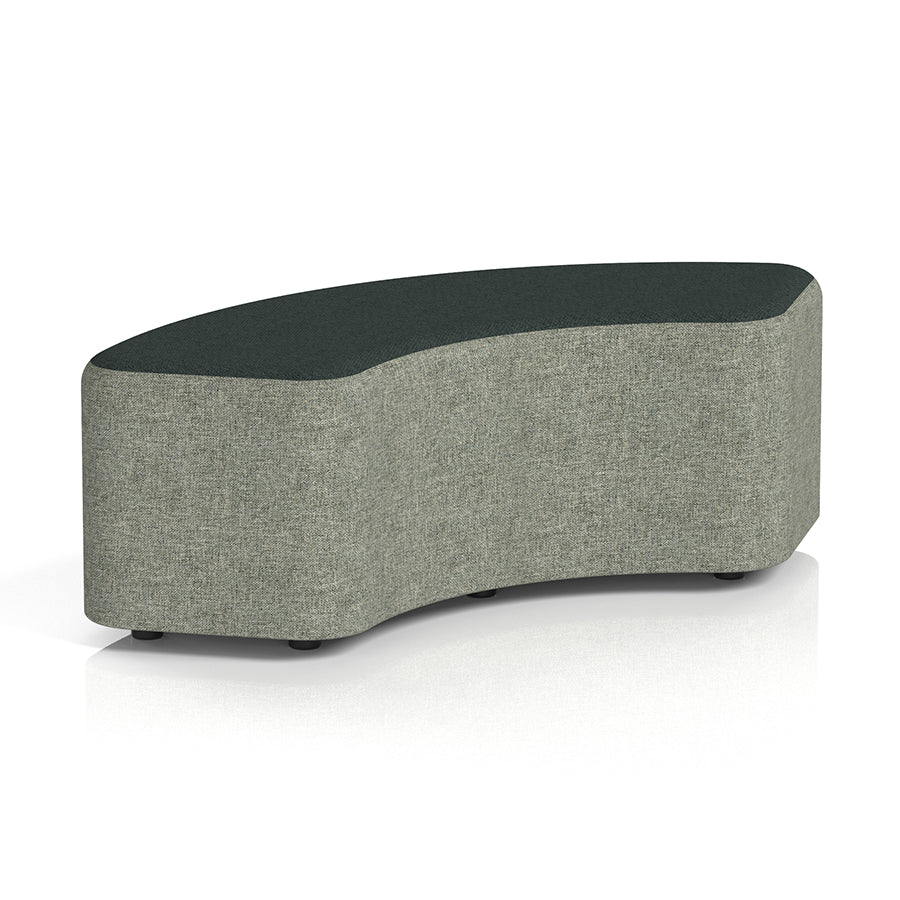 Harlestone Curved Stool in Two Tone - 90 or 180 degree curves