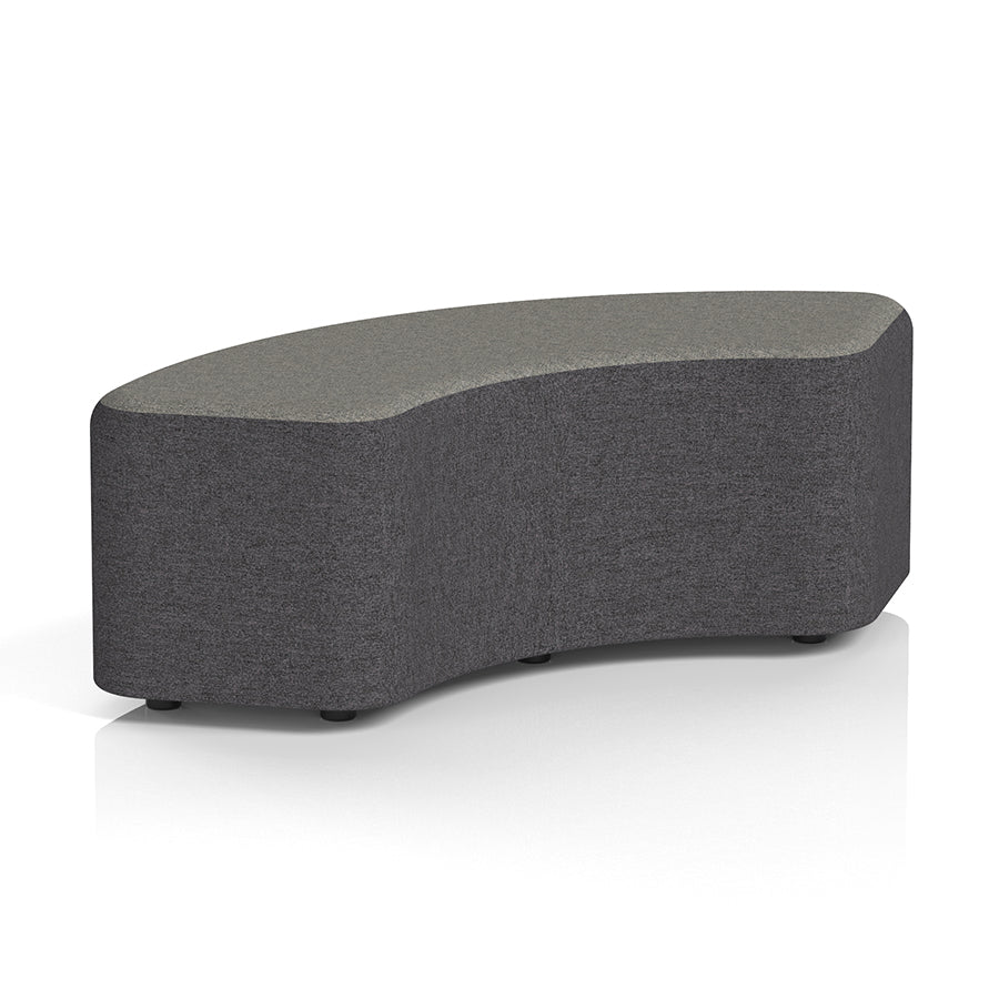 Harlestone Curved Stool in Two Tone - 90 or 180 degree curves