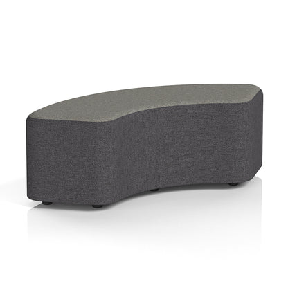 Harlestone Curved Stool in Two Tone - 90 or 180 degree curves