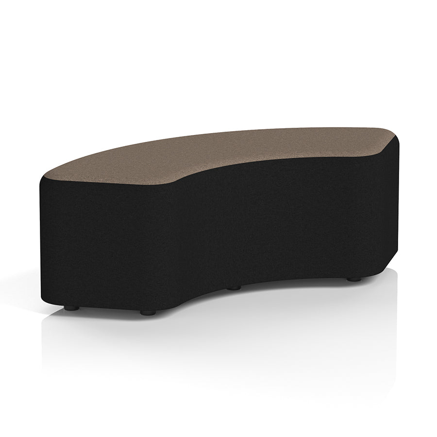 Harlestone Curved Stool in Two Tone - 90 or 180 degree curves