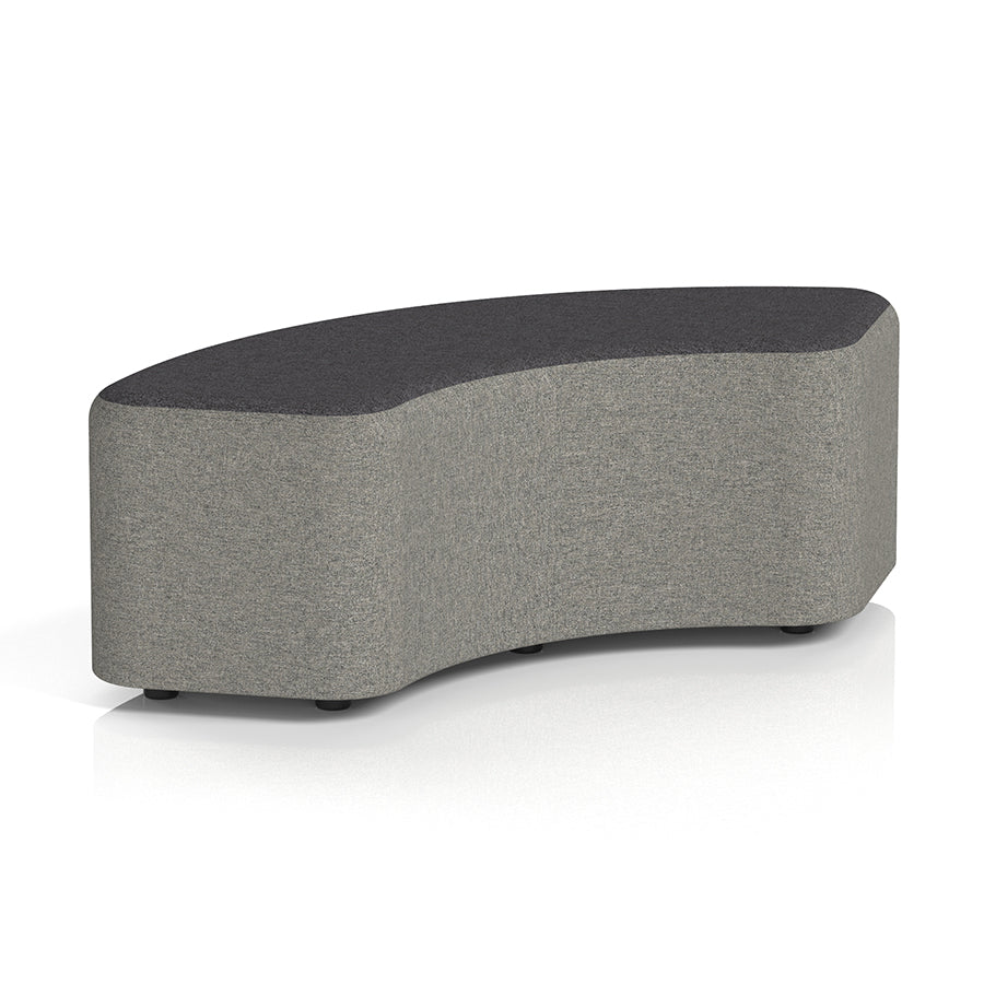 Harlestone Curved Stool in Two Tone - 90 or 180 degree curves