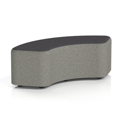 Harlestone Curved Stool in Two Tone - 90 or 180 degree curves