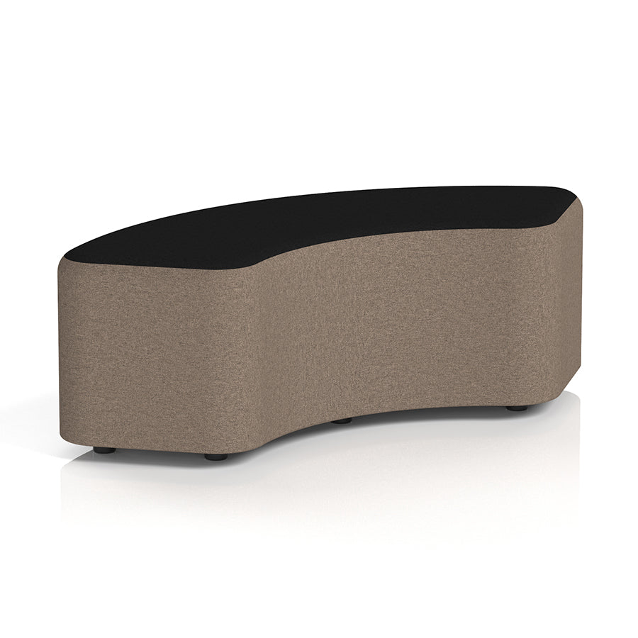 Harlestone Curved Stool in Two Tone - 90 or 180 degree curves