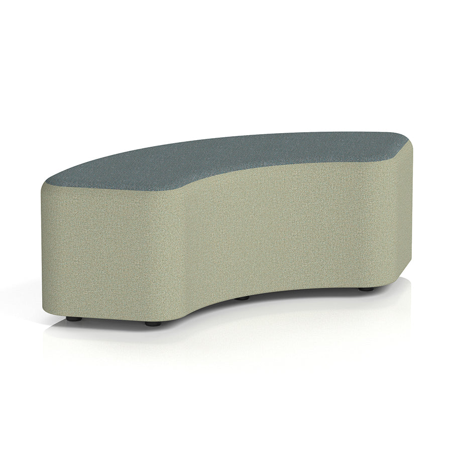 Harlestone Curved Stool in Two Tone - 90 or 180 degree curves