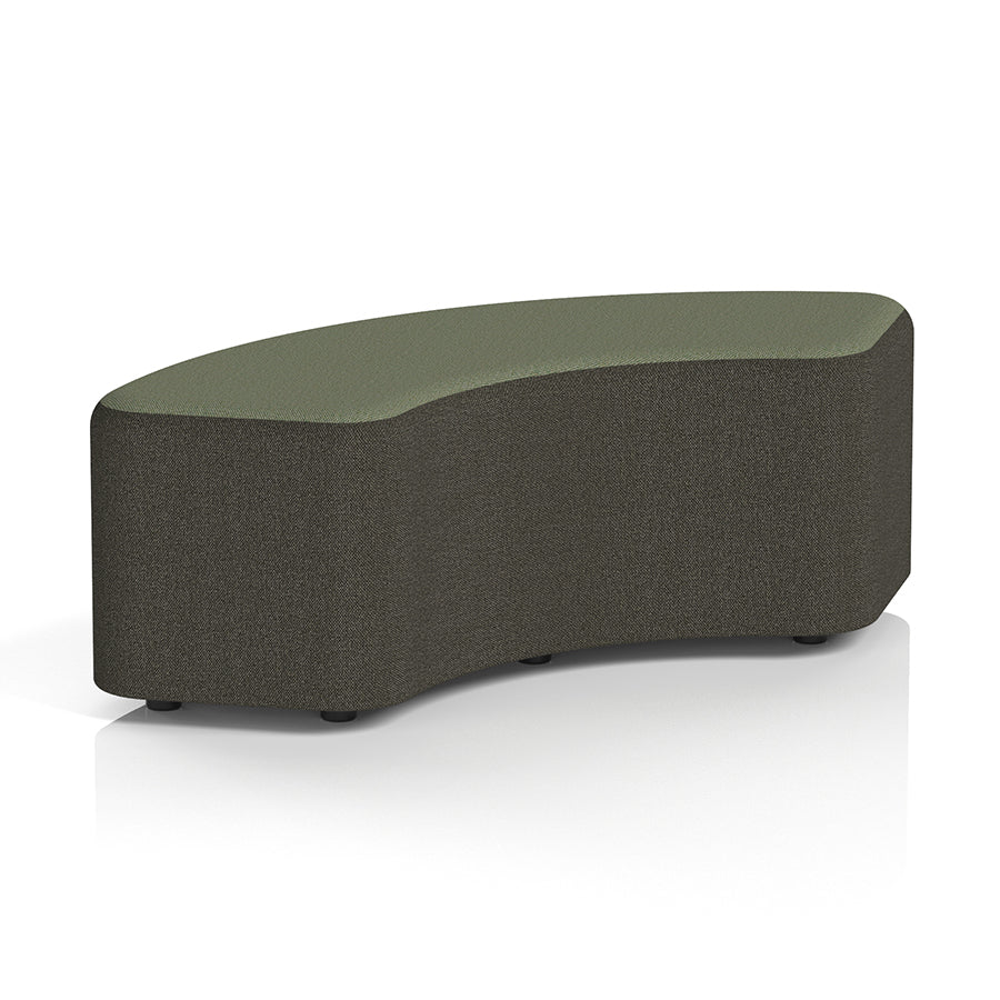 Harlestone Curved Stool in Two Tone - 90 or 180 degree curves