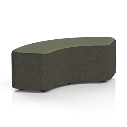 Harlestone Curved Stool in Two Tone - 90 or 180 degree curves