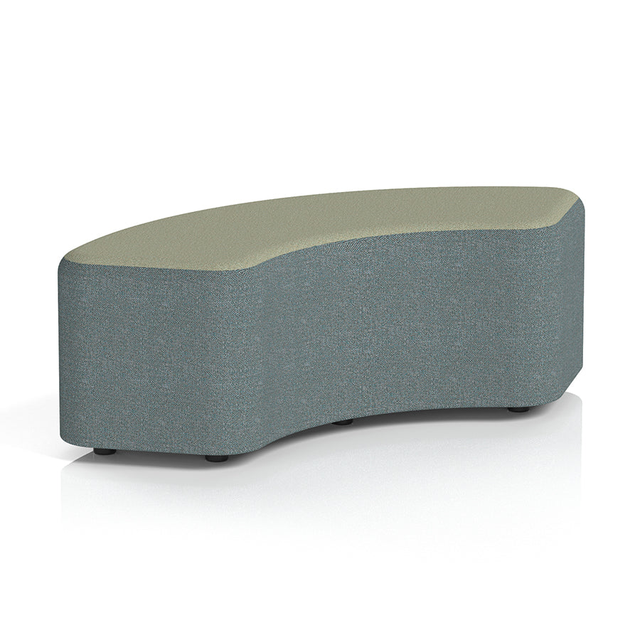 Harlestone Curved Stool in Two Tone - 90 or 180 degree curves