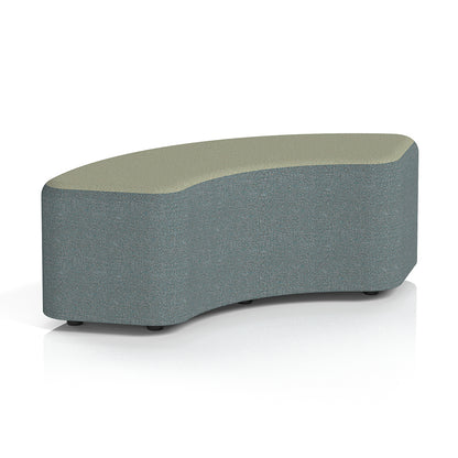 Harlestone Curved Stool in Two Tone - 90 or 180 degree curves