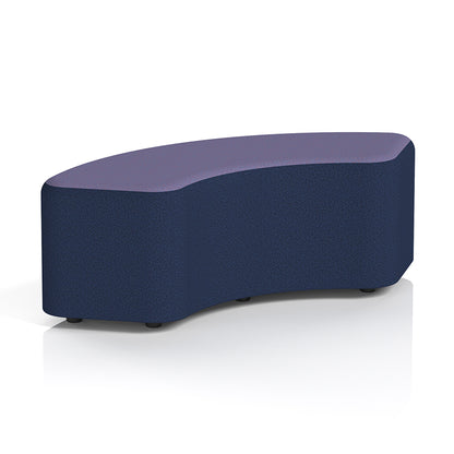 Harlestone Curved Stool in Two Tone - 90 or 180 degree curves