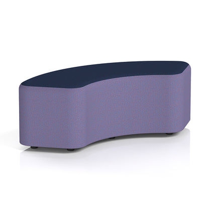 Harlestone Curved Stool in Two Tone - 90 or 180 degree curves