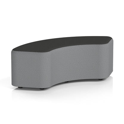 Harlestone Curved Stool in Two Tone - 90 or 180 degree curves