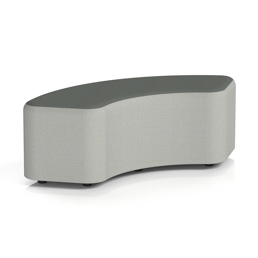 Harlestone Curved Stool in Two Tone - 90 or 180 degree curves