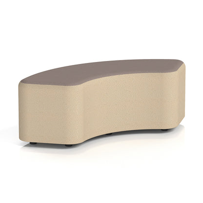 Harlestone Curved Stool in Two Tone - 90 or 180 degree curves