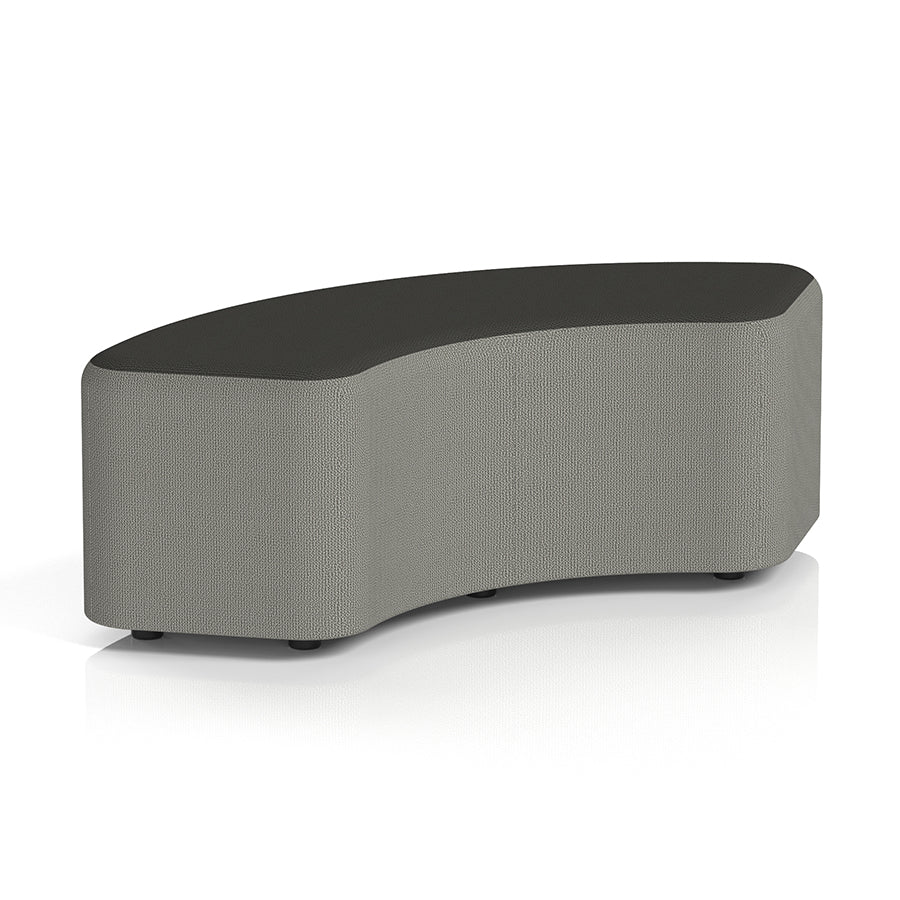 Harlestone Curved Stool in Two Tone - 90 or 180 degree curves