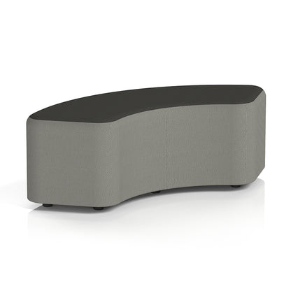 Harlestone Curved Stool in Two Tone - 90 or 180 degree curves