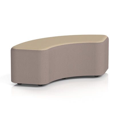 Harlestone Curved Stool in Two Tone - 90 or 180 degree curves