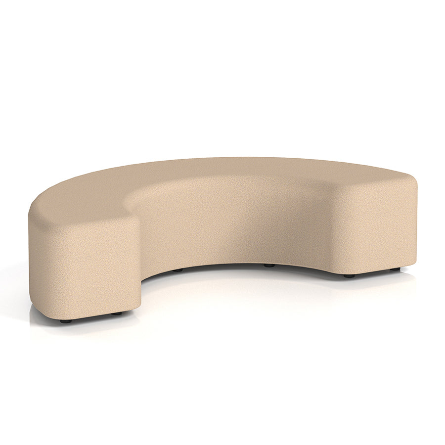 Harlestone Curved Stool in Single Tone - 90 or 180 degree curves