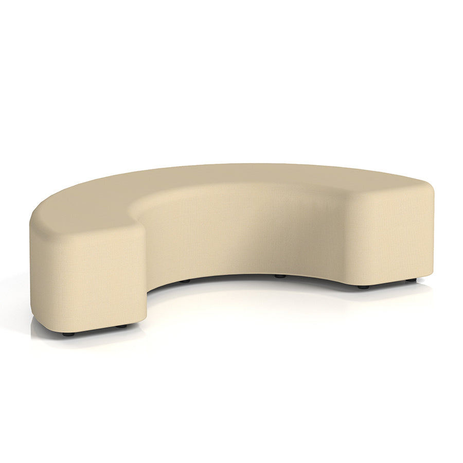 Harlestone Curved Stool in Single Tone - 90 or 180 degree curves