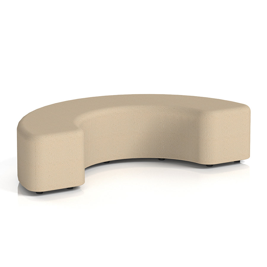 Harlestone Curved Stool in Single Tone - 90 or 180 degree curves