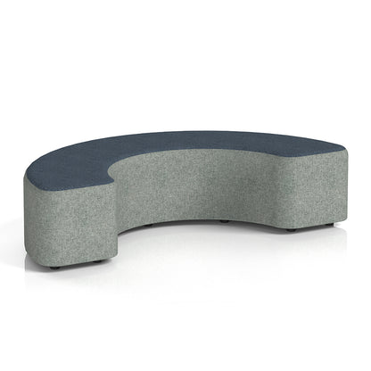 Harlestone Curved Stool in Two Tone - 90 or 180 degree curves