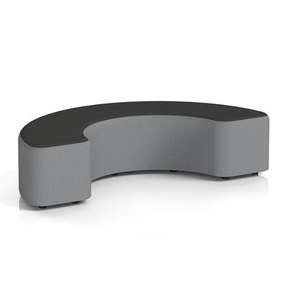 Harlestone Curved Stool in Two Tone - 90 or 180 degree curves