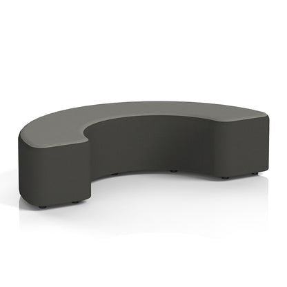 Harlestone Curved Stool in Two Tone - 90 or 180 degree curves