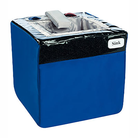 Home Kitchen Set Sink Blue