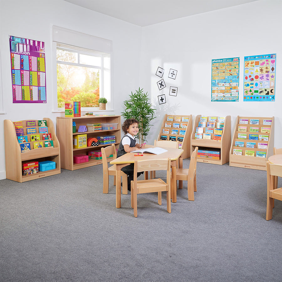 Beechwood Stackable Chairs Natural