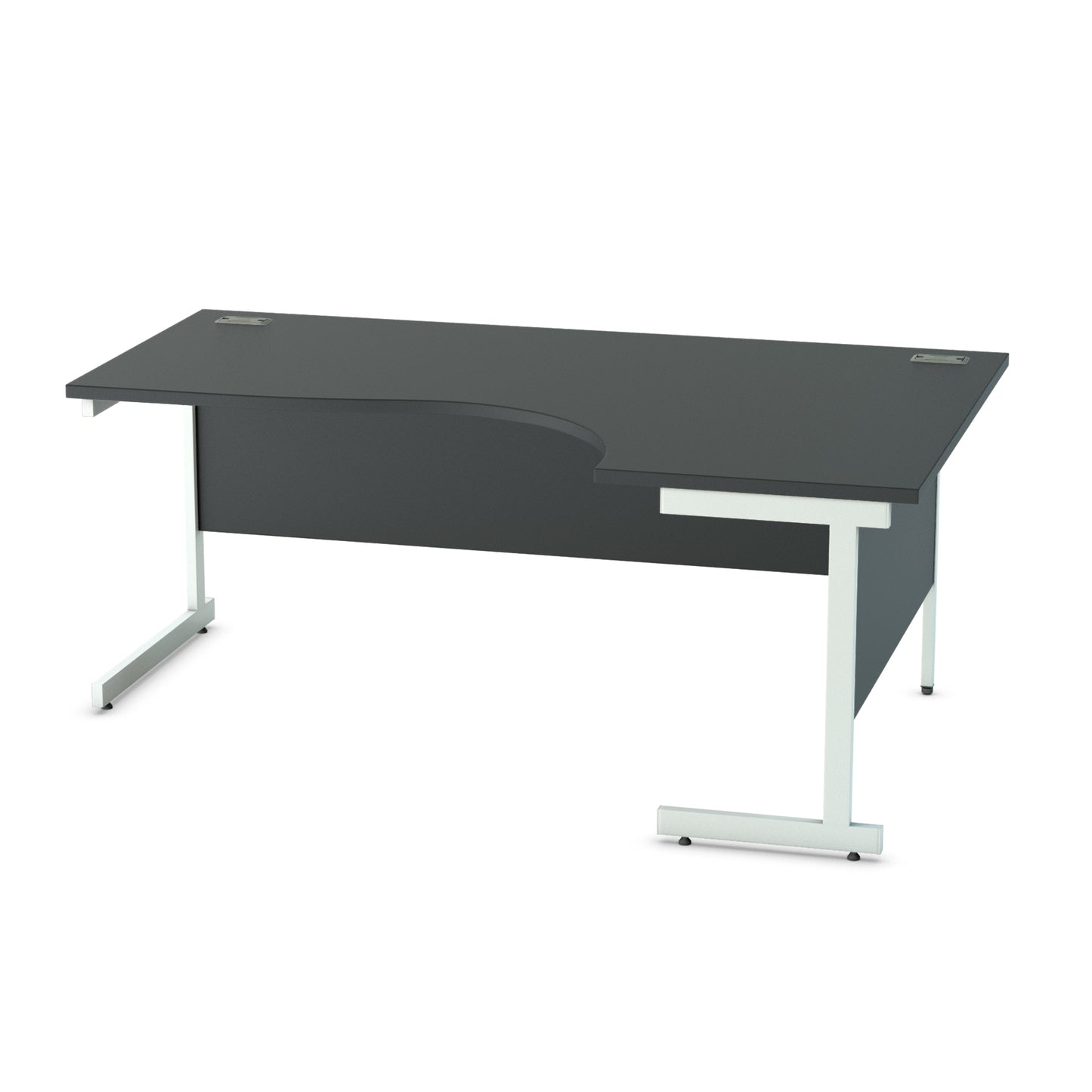 Satellite Cantilever Desk Right Scooped Workstation (Available in 1600 / 1800mm)