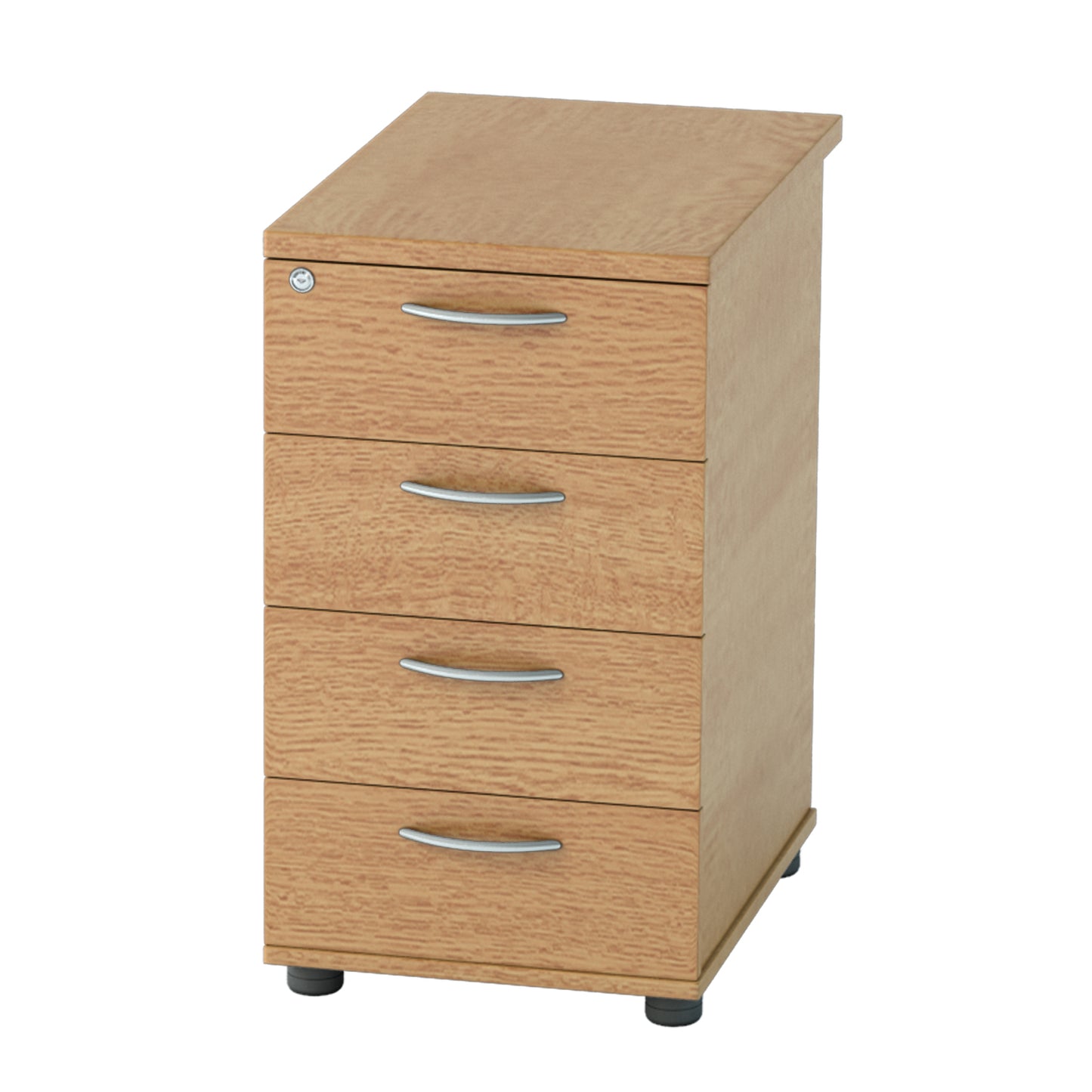 Satellite Pedestal 3 or 4 drawer desk high