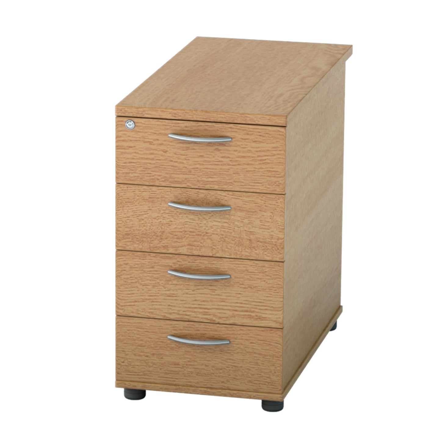 Satellite Pedestal 3 or 4 drawer desk high