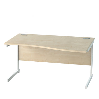 Satellite Cantilever Desk Right Wave Workstation (Available in 1200 / 1600 / 1800mm)