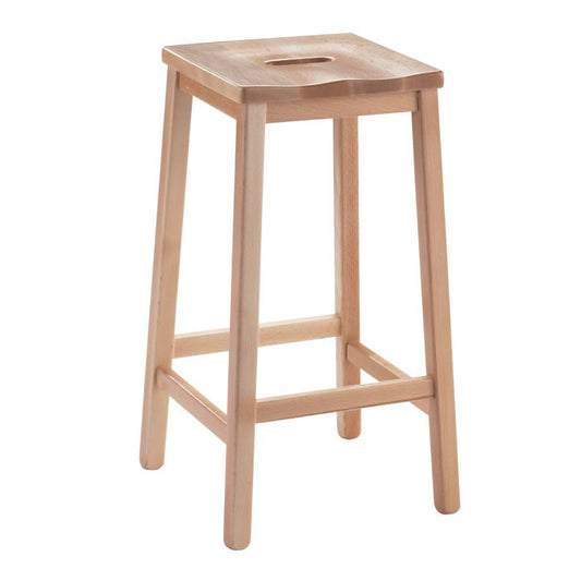 Heritage Beech Traditional Lab Stool Available from Stock