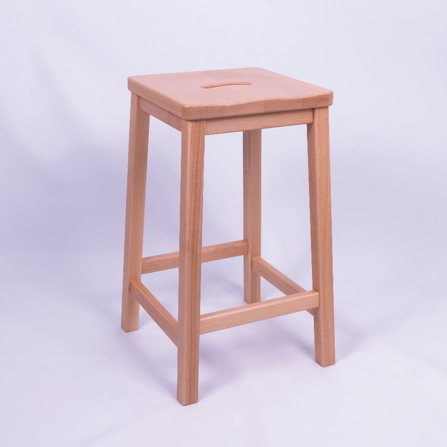 Heritage Beech Traditional Lab Stool