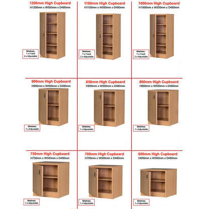 Smart Storage Single Premium Cupboard W500mm