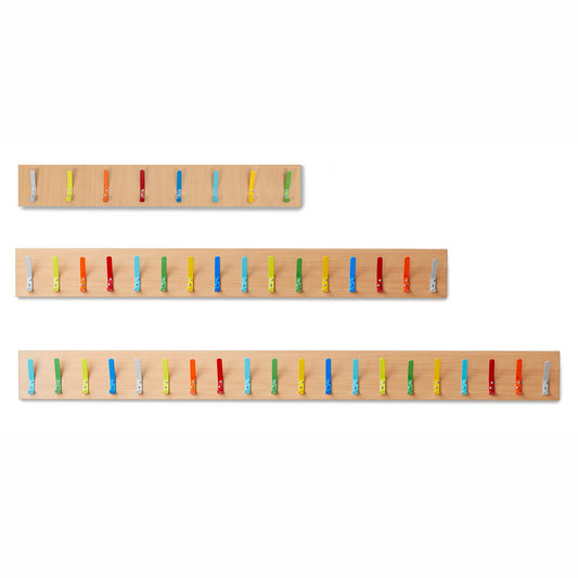 Bubblegum Coat Hooks - 8, 16 or 20 Hooks